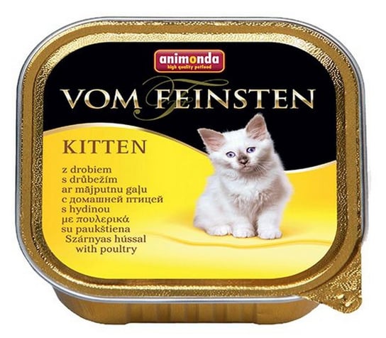 Karma mokra dla kota ANIMONDA Vom Feinsten Kitten, drób, 100 g Animonda