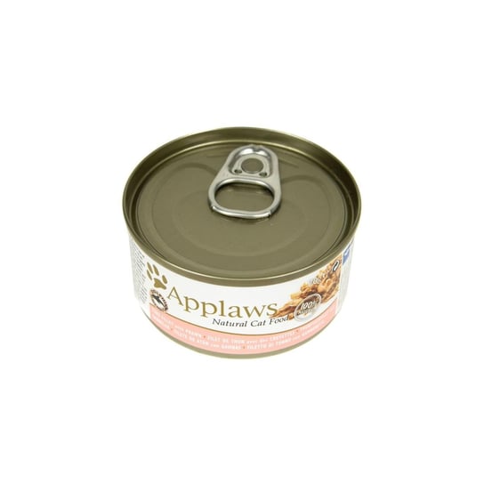Karma mokra dla kota APPLAWS, filet z tuńczyka z krewetkami w wywarze, 70 g Applaws