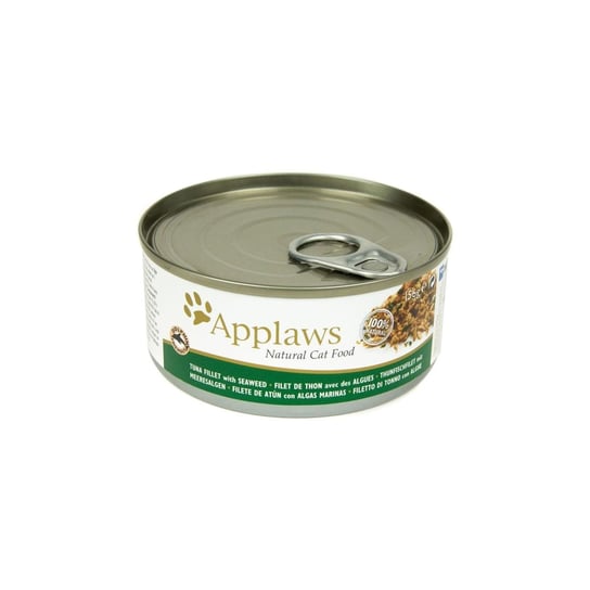 Karma mokra dla kota APPLAWS, filet z tuńczyka z wodorostami w wywarze, 156 g Applaws