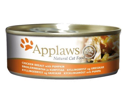 Karma mokra dla kota APPLAWS, kurczak i dynia, 156 g Applaws