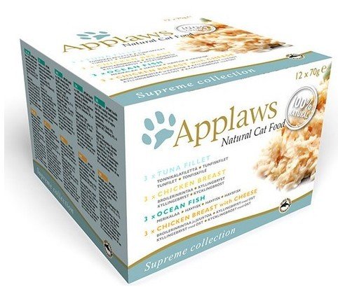 Karma mokra dla kota APPLAWS Multipak Mixed, 12x70 g Applaws