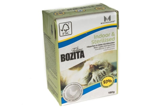 Karma mokra dla kota BOZITA Indoor & Sterilised, 190 g Bozita