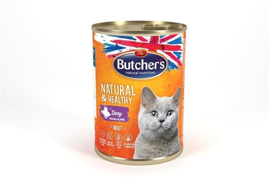Karma mokra dla kota BUTCHER’S Natural&Healthy Cat, dziczyzna, 400 g Butcher's