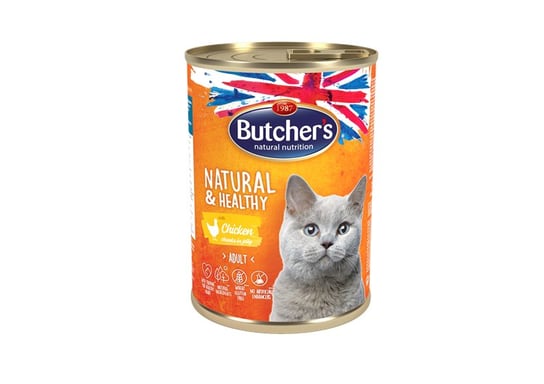 Karma mokra dla kota BUTCHER’S Natural&Healthy Cat, kurczak, 400 g Butcher's