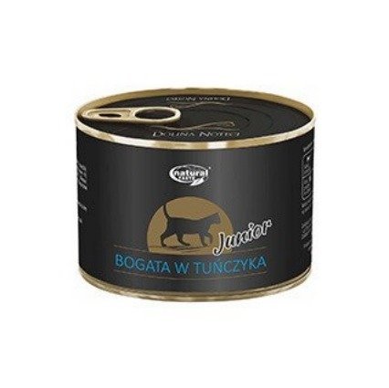 Karma mokra dla kota DOLINA NOTECI Natural Taste Cat Junior, bogata w tuńczyka, 185 g Dolina Noteci