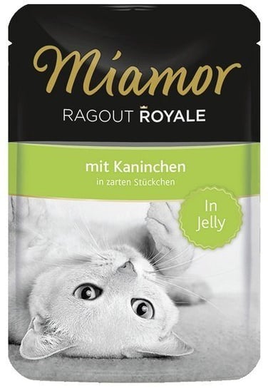 Karma mokra dla kota MIAMOR Ragout Royale, królik w galaretce, 100 g Miamor