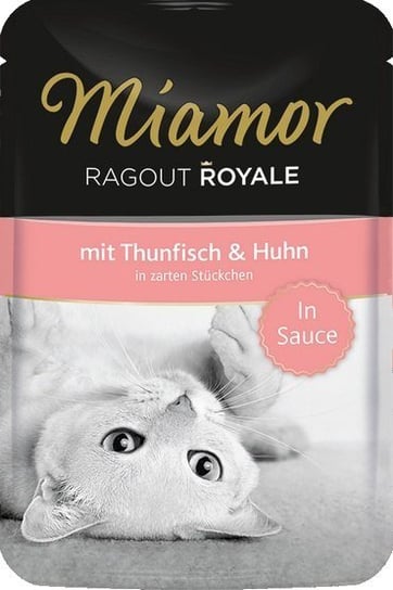 Karma mokra dla kota Miamor Ragout Royale, Tuńczyk i kurczak w sosie, 100 g Miamor