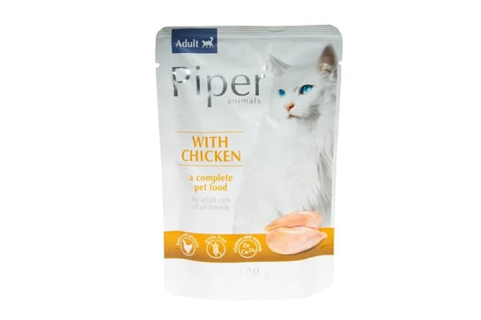 Karma mokra dla kota PIPER Adult, kurczak, 100 g Piper