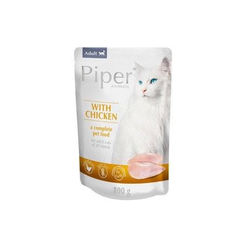 Karma mokra dla kota PIPER, z kurczakiem, 100 g Piper