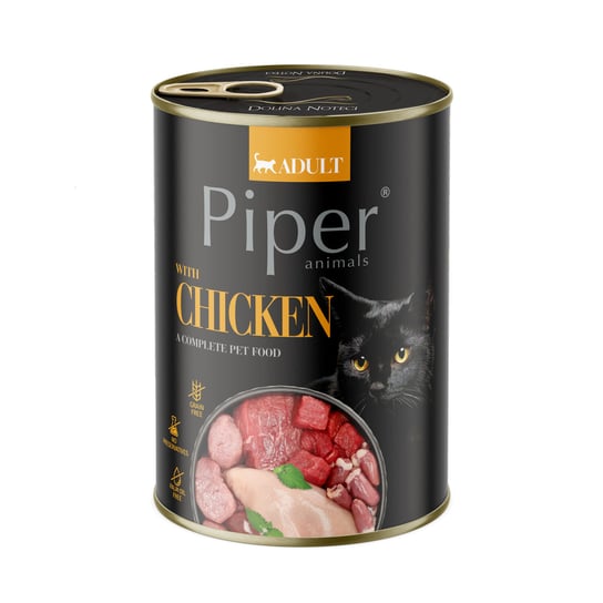 Karma mokra dla kota PIPER z kurczakiem 400g Piper