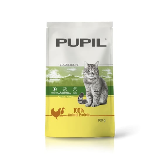 Karma mokra dla kota PUPIL Prime Quality bogata w drób z kaczką saszetka 100 g PUPIL Foods