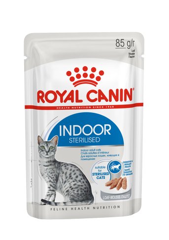 Karma mokra dla kota ROYAL CANIN Indoor Sterilised, 12x85 g Royal Canin