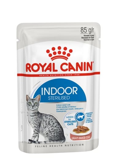 Karma mokra dla kota ROYAL CANIN Indoor Sterilised, 85 g Royal Canin