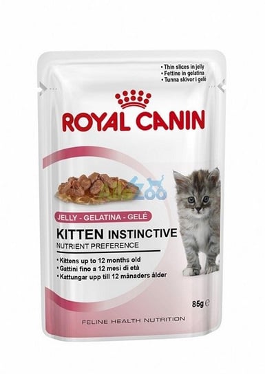Karma mokra dla kota ROYAL CANIN Kitten Instinctive w galaretce, 12x85 g Royal Canin