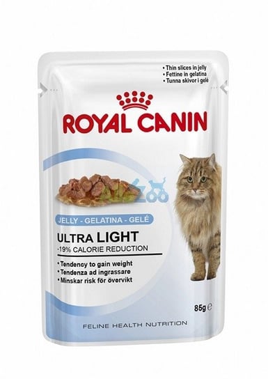 Karma mokra dla kota ROYAL CANIN Ultra Light w galaretce, 12x85 g Royal Canin