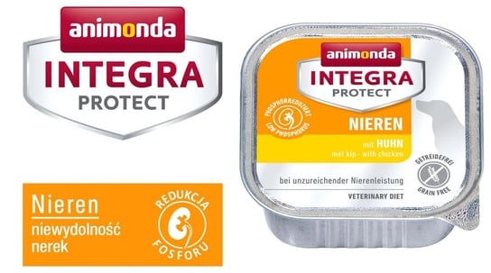 Karma mokra dla psa ANIMONDA Integra Nieren, kurczak, 150 g Animonda