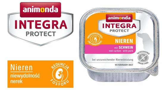 Karma mokra dla psa ANIMONDA Integra Nieren, wieprzowina, 150 g Animonda