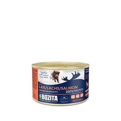 Karma mokra dla psa BOZITA, pasztet z łososiem, 200 g Bozita