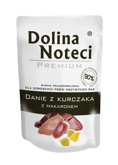 Karma mokra dla psa DOLINA NOTECI Premium Adult, kurczak z makronem, 300 g Dolina Noteci