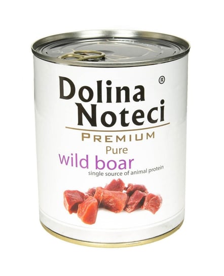 Karma mokra dla psa DOLINA NOTECI Premium Adult, pure z dzikiem, 800 g Dolina Noteci