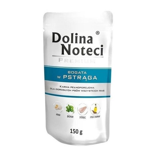 Karma mokra dla psa DOLINA NOTECI Premium, pstrąg, 150 g Dolina Noteci