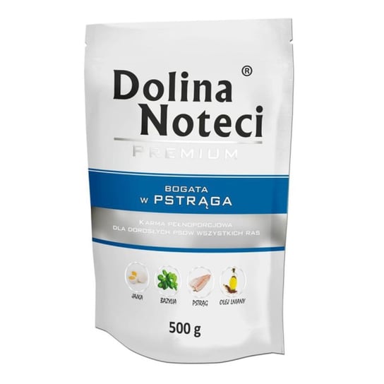 Karma mokra dla psa DOLINA NOTECI Premium, pstrąg, 500 g Dolina Noteci