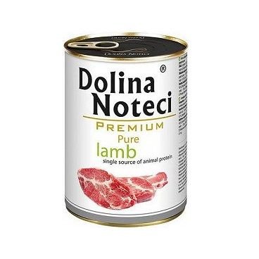Karma mokra dla psa DOLINA NOTECI Premium Pure, jagnięcina, 400 g Dolina Noteci