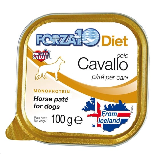 Karma mokra dla psa FORZA10 Solo Diet, konina, 100 g. Forza10