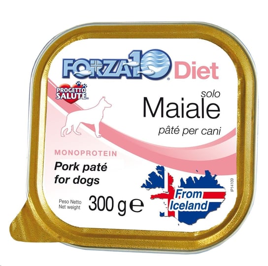 Karma mokra dla psa FORZA10 Solo Diet, wieprzowina, 300 g. Forza10