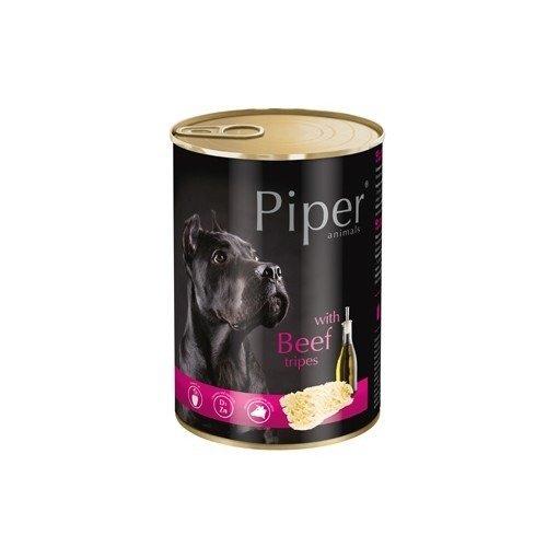Karma mokra dla psa PIPER, z żołądkami wołowymi, 400 g Piper