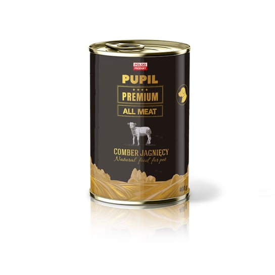 Karma mokra dla psa PUPIL Premium All Meat GOLD comber jagnięcy 400 g PUPIL Foods