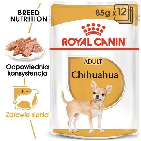 Karma mokra dla psa ROYAL CANIN Chihuahua Adult, 12x85 g Royal Canin