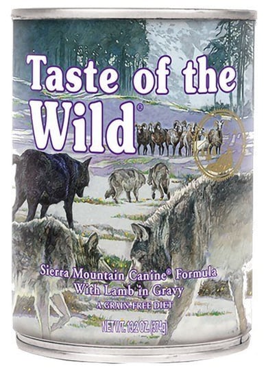 Karma mokra dla psa TASTE OF THE WILD Sierra Mountain Canine, 390 g Taste of the Wild