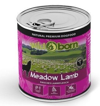 Karma mokra dla psa WILDBORN Meadow Lamb, 800 g Wildborn
