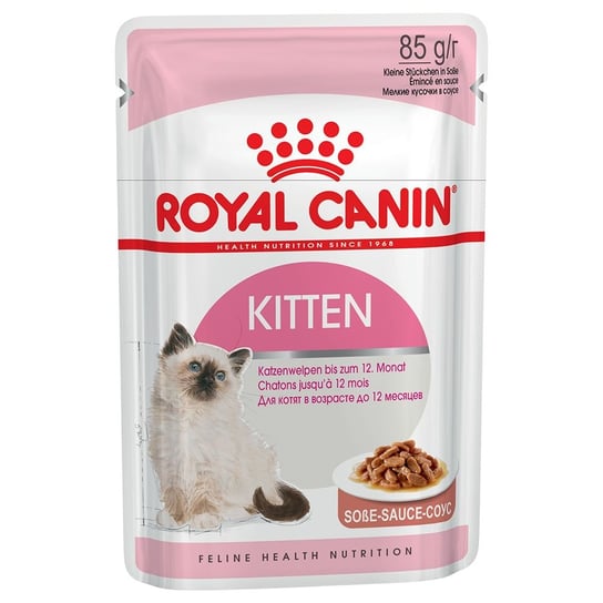 Karma mokra w sosie dla kociąt do 12 miesiąca życia Royal Canin Kitten Instinctive, 85 g Royal Canin