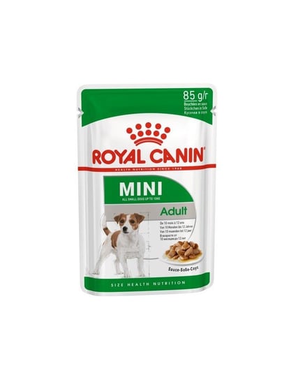 Karma mokra w sosie ROYAL CANIN Mini Adult, 85 g Royal Canin