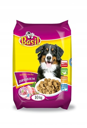 Karma sucha Basil 10kg z drobiem dla psa 1szt. Basil