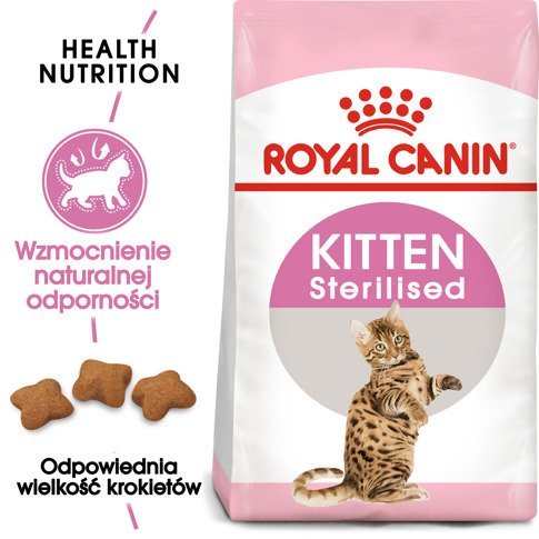 Karma sucha dla kociąt ROYAL CANIN Kitten Sterilised, 3,5 kg Royal Canin