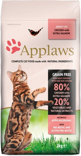 Karma sucha dla kota APPLAWS Cat, Chicken & Salmon, 400 g Applaws