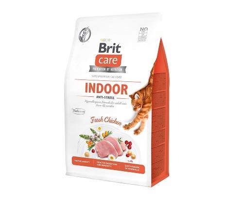 Karma sucha dla kota BRIT Care Cat Indoor Antistress, 400 g Brit