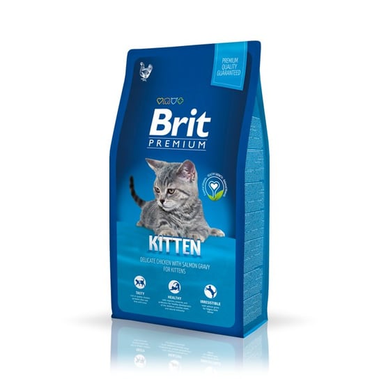 Karma sucha dla kota BRIT Premium Kitten, 8 kg Brit