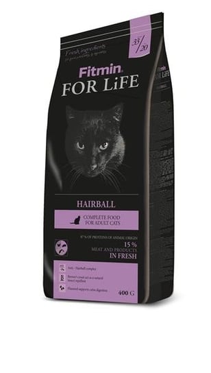 Karma sucha dla kota FITMIN For Life Hairball, 400 g FITMIN