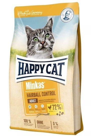 Karma sucha dla kota HAPPY CAT Minkas Hairball Control, 1,5 kg Happy Cat