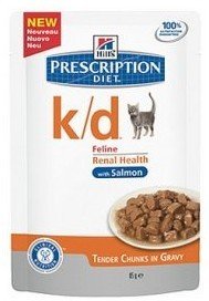 Karma Sucha Dla Kota Hill'S Prescription Diet K/D Feline, Łosoś, 85 G Hill's Prescription Diet