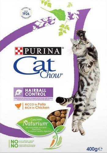 Karma sucha dla kota PURINA Cat Chow Special Care Hairball Control, 400 g Purina Cat Chow
