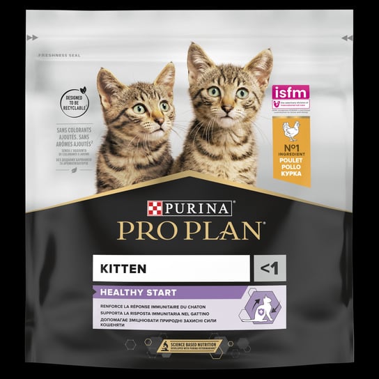Karma Sucha Dla Kota Purina Pro Plan Cat Original Kitten Optistart, 400 G Purina Pro Plan