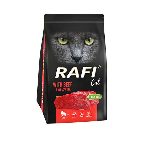 Karma Sucha Dla Kota Rafi Cat Z Wołowiną 1,5 Kg Rafi