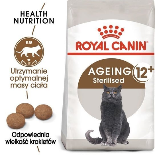 Karma sucha dla kota ROYAL CANIN Ageing +12, 2 kg Royal Canin