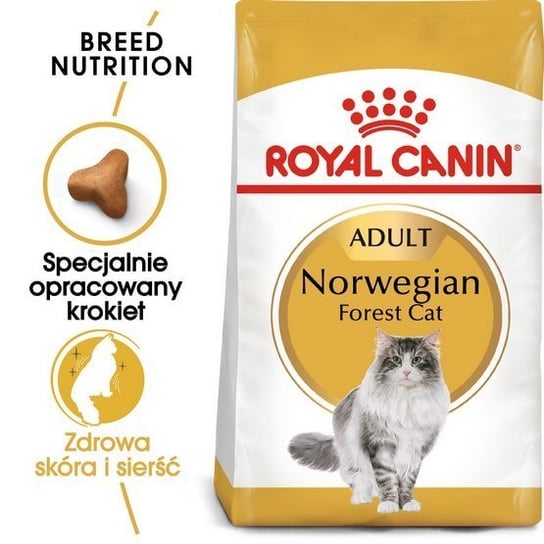 Karma Sucha Dla Kota Royal Canin Norvegian Forest Cat Adult, 400 G Royal Canin
