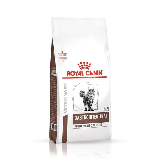 Karma sucha dla kota ROYAL CANIN Veterinary Diet Feline Gastro Intestinal Moderate Calorie GIM35, 4 kg Royal Canin